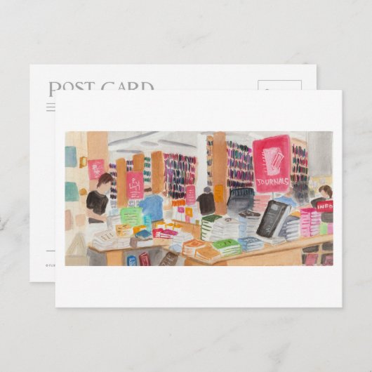 Strand Bookstore Postkarte (Vorne/Hinten)
