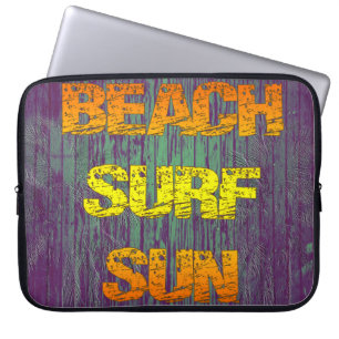 Strand-Brandung Sun Laptopschutzhülle