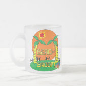 Strand-Bräutigam-Tasse Mattglastasse (Links)
