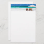 Strand Briefpapier (Vorne/Hinten)