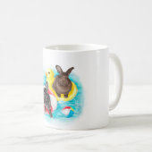 Strand-Brötchen-Tasse Kaffeetasse (VorderseiteRechts)