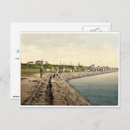 Strand, Busum, Schleswig-Holstein, Deutschland, se Postkarte (Vorne/Hinten)