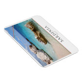 Strand Cala Mariolu, Sardinien, Italien Magnet (Rechte Seite)