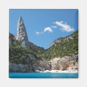 Strand Calas Goloritze, Sardinien-Magnet Magnet