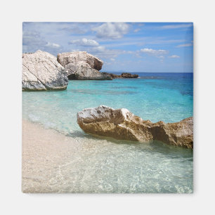 Strand Calas Mariolu, Sardinien-Magnet Magnet