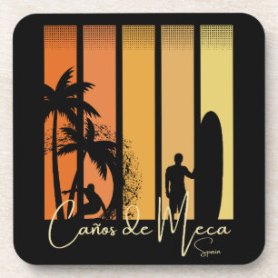 Strand Canos de Meca Spanien Surfen Getränkeuntersetzer