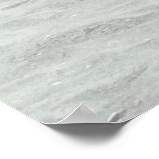 *~* Strand Cape May Sand Sky Waves Beach Poster (Ecke)