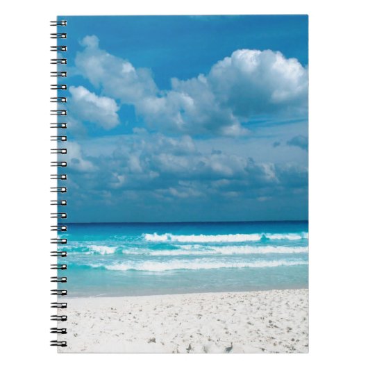 Strand Caribbeanbeach Notizblock (Vorderseite)