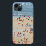 Strand Case-Mate iPhone Hülle<br><div class="desc">Setzen Sie (w/c auf Papier) Joel Judy/Privatsammlung/Bridgeman Bilder Watersports Schwimmen auf den Strand u. setzen Wassersport-Wasser-Sport-Feiertage und Küstenansicht-Frieden u. Entspannung auf den Strand</div>