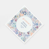 Strand Chic Brautparty Serviette (Ecke)