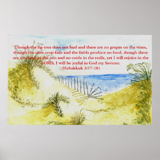 'Strand (Christlich)' Poster