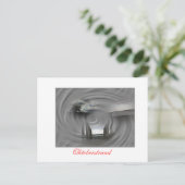 Strand-Collage, Oktoberstrand Postkarte (Stehend Vorderseite)