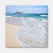 Strand Corralejo Flag Magnet (Vorne)