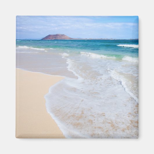 Strand Corralejo Flag Magnet (Vorne)
