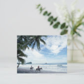 Strand, Costa Rica Postkarte (Stehend Vorderseite)