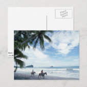 Strand, Costa Rica Postkarte (Vorne/Hinten)