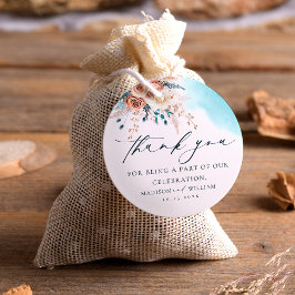 Strand Danke Hochzeit Geschenkanhänger