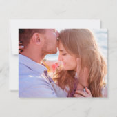 Strand Danke Notiz | Hochzeit von Fotos (Rückseite)