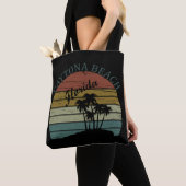 Strand Daytona Vintage Sonnenuntergang Retro-Lands Tasche (Von Nahem)