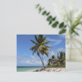 Strand der Dominikanischen Republik Postkarte (Stehend Vorderseite)