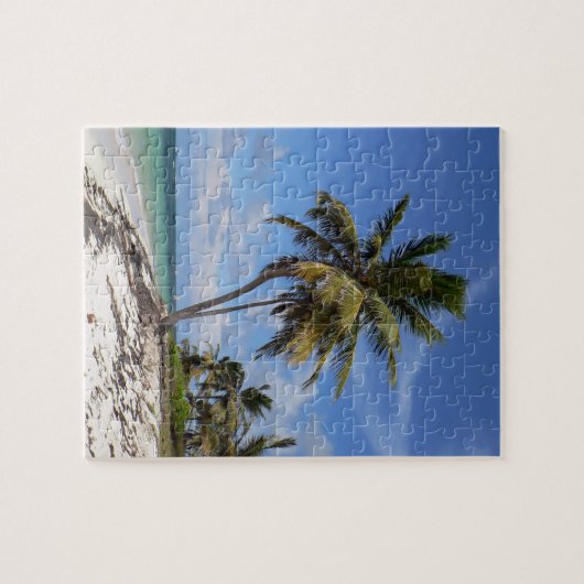 Strand der Dominikanischen Republik Puzzle (Horizontal)