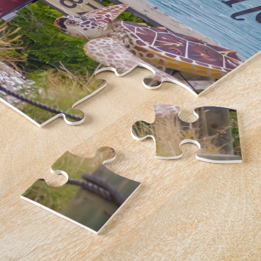 Strand der Insel Tybee Puzzle (Seite)