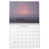 Strand, der Kalender 2016 träumt (Jan 2027)