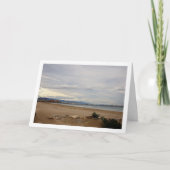 Strand der Malvarrosa von Valencia Landschaft Karte (Vorderseite)