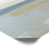 Strand der Sanduferläufer Ozean Poster (Ecke)