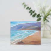 STRAND DER SEE POSTKARTE (Stehend Vorderseite)