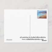 STRAND DER SEE POSTKARTE (Rückseite)