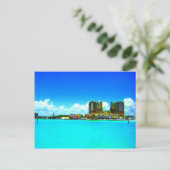 Strand des Emerald Grande Destin Florida Postkarte (Stehend Vorderseite)