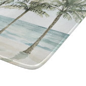 Strand des Herzens Schneidebrett (Ecke)