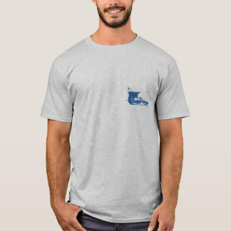 Strand-des Vereins des Turm-15 kurze Hülse T-Shirt
