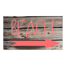 Strand Dieser Weg Imitate Holz