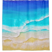 Strand Duschvorhang (Vorderseite)