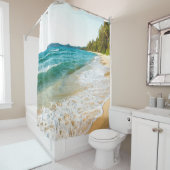 Strand Duschvorhang (Beispiel)