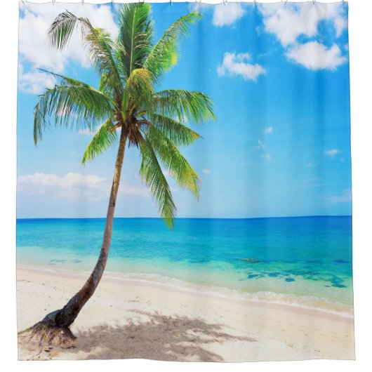 Strand Duschvorhang (Vorderseite)
