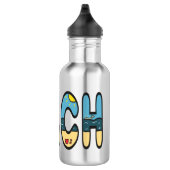 Strand Edelstahlflasche (Rechts)