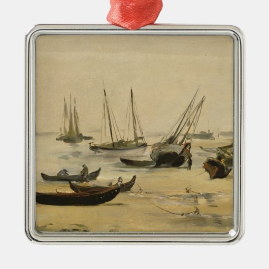 Strand Edouard Manet |, Ebbe Silbernes Ornament (Vorne)