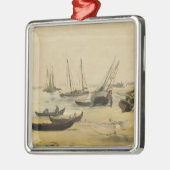 Strand Edouard Manet |, Ebbe Silbernes Ornament (Links)