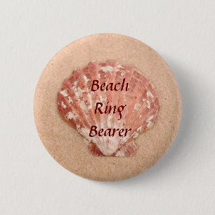 Strand-Ehering-Träger-Knopf Button