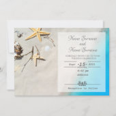 Strand Einladung (Vorderseite)