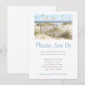 Strand Einladung (Vorne/Hinten)