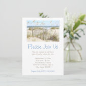 Strand Einladung (Stehend Vorderseite)