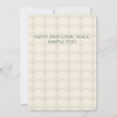 STRAND - Einladungskarte Einladung (Rückseite)