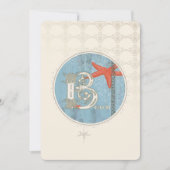 STRAND - Einladungskarte Einladung (Vorderseite)