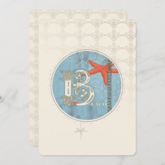 STRAND - Einladungskarte Einladung