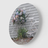 Strand-Fahrrad Große Wanduhr (Winkel)