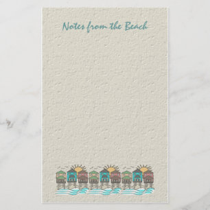 Strand-Ferien-Briefpapier Briefpapier